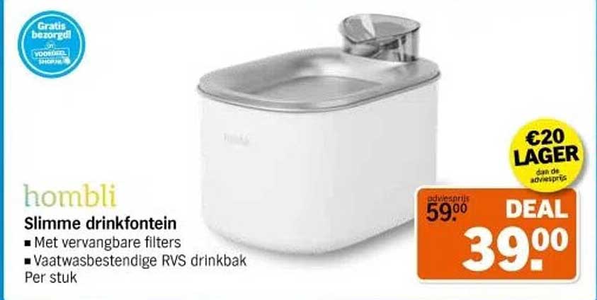 Slimme drinkfontein