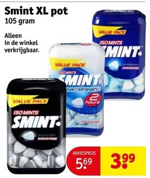 Smint XL pot 105 gram