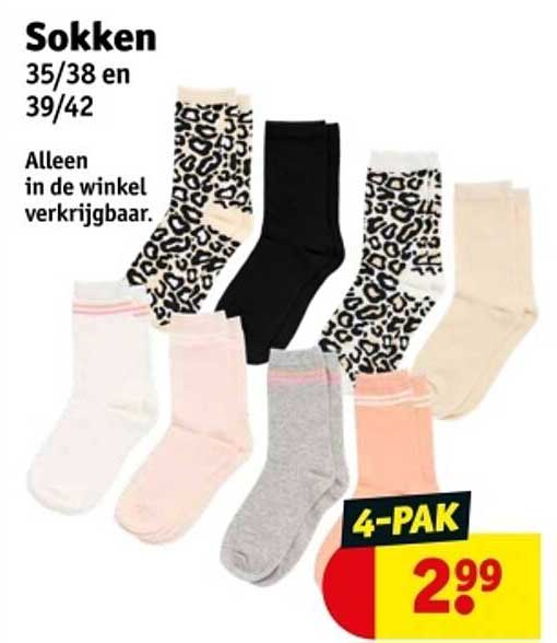 Sokken 35/38 en 39/42