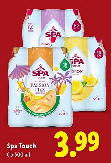 Spa Touch 6 x 500 ml