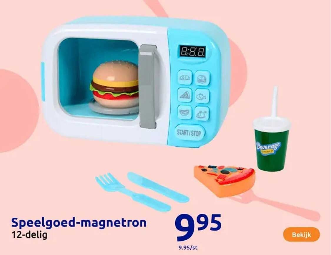 Speelgoed-magnetron 12-delig