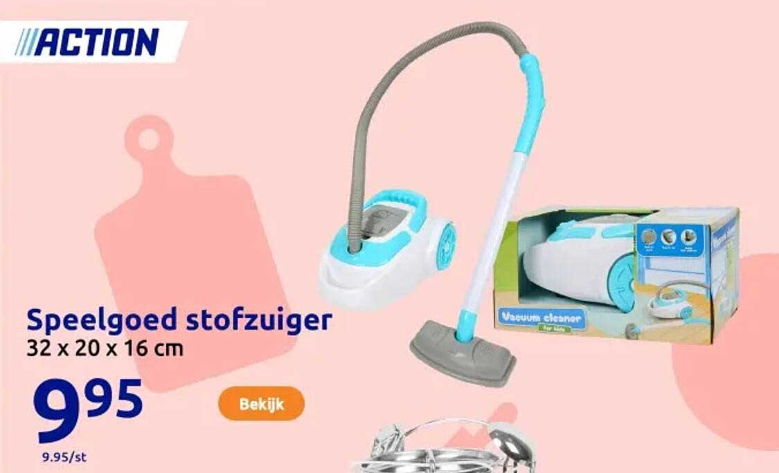 Speelgoed stofzuiger