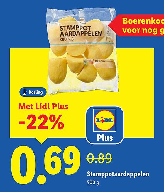 Stamppotaardappelen 500 g