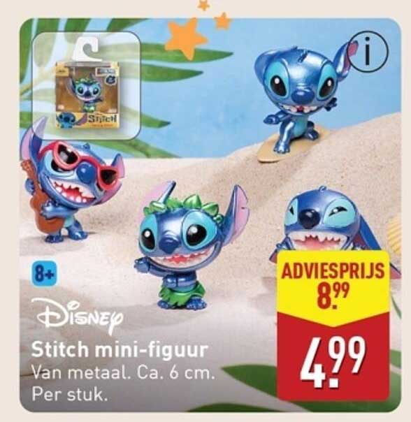 Stitch mini-figuur