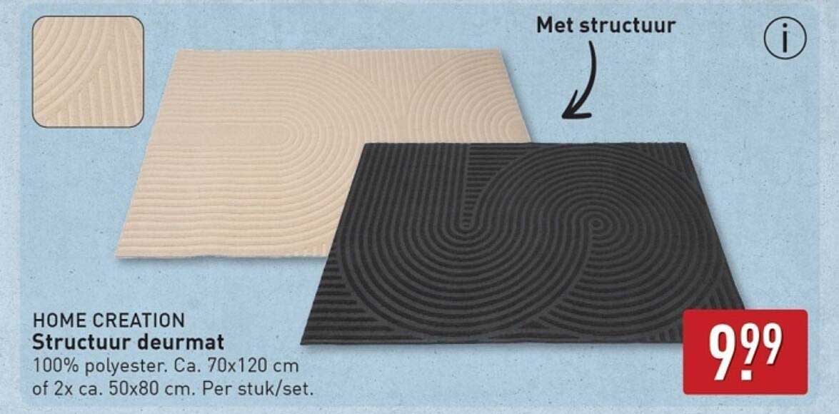Structuur deurmat