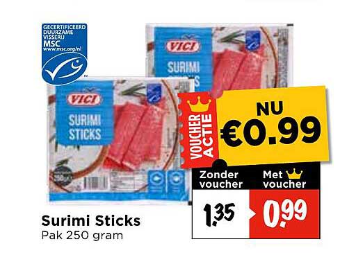 Surimi Sticks