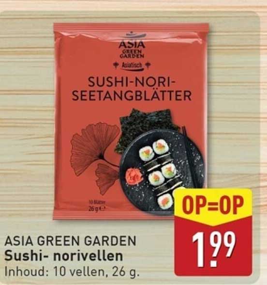 Sushi-nori-seetangblätter