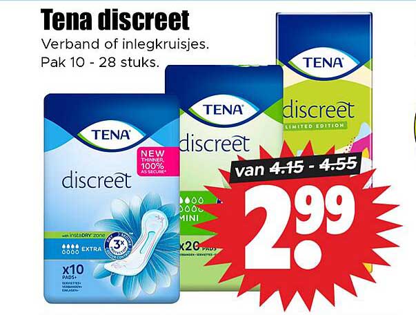 Tena discreet