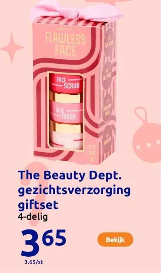 The Beauty Dept. gezichtsverzorging giftset 4-delig