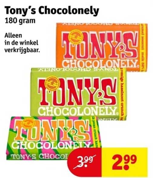 Tony's Chocolonely 180 gram