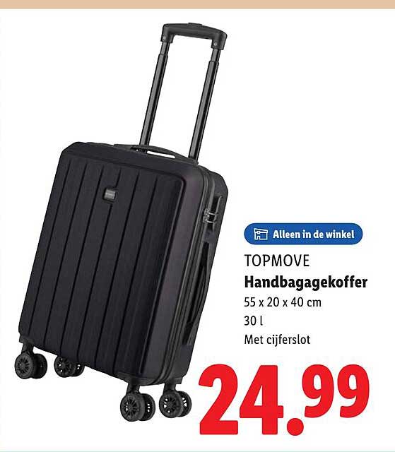 TOPMOVE Handbagagekoffer