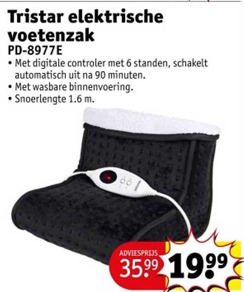 Tristar elektrische voetenzak PD-8977E