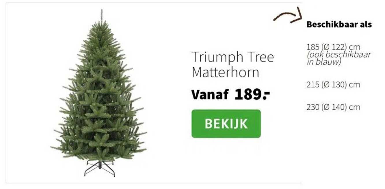 Triumph Tree Matterhorn
