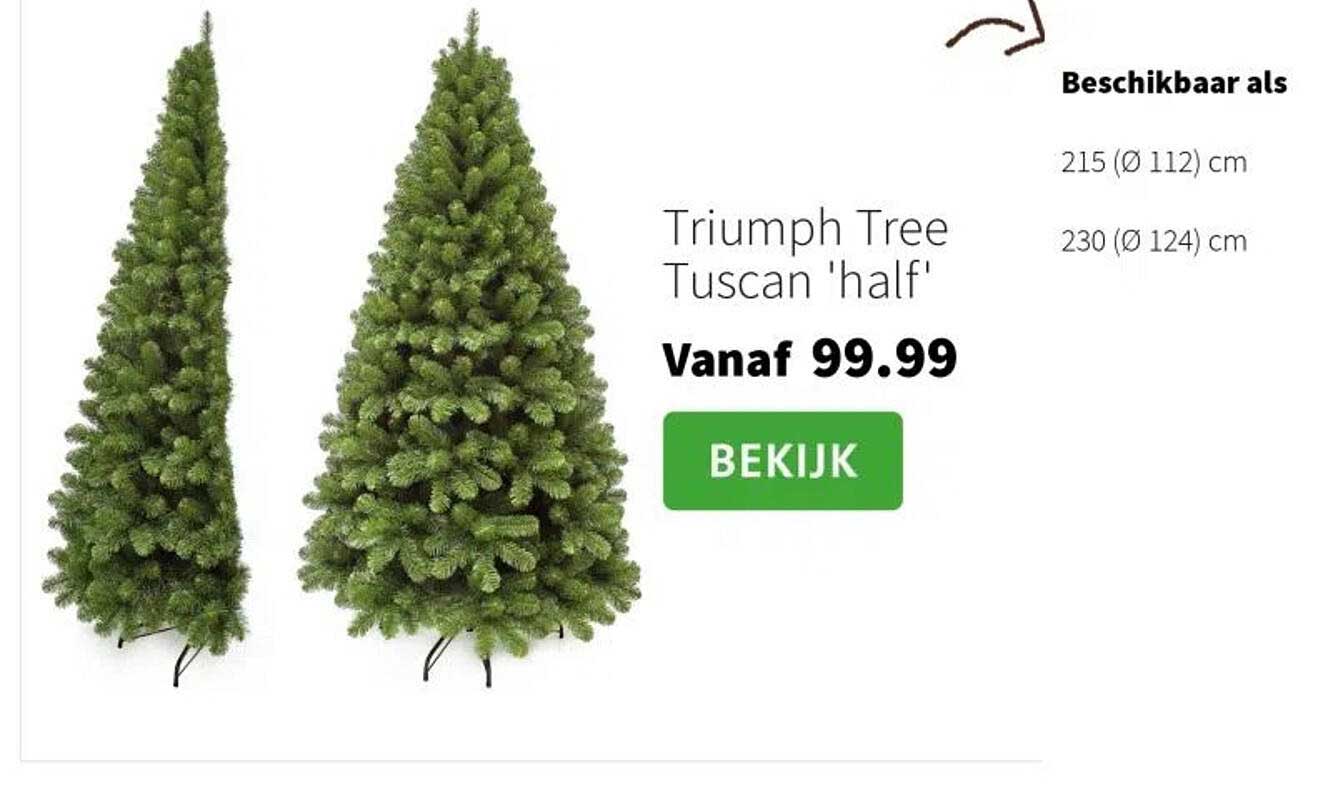 Triumph Tree Tuscan 'half'