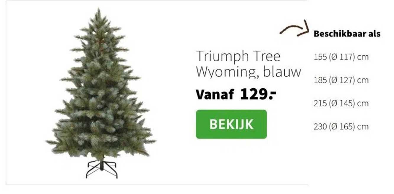 Triumph Tree Wyoming, blauw