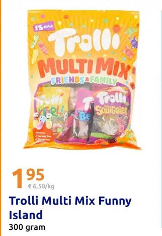 Trolli Multi Mix Funny Island