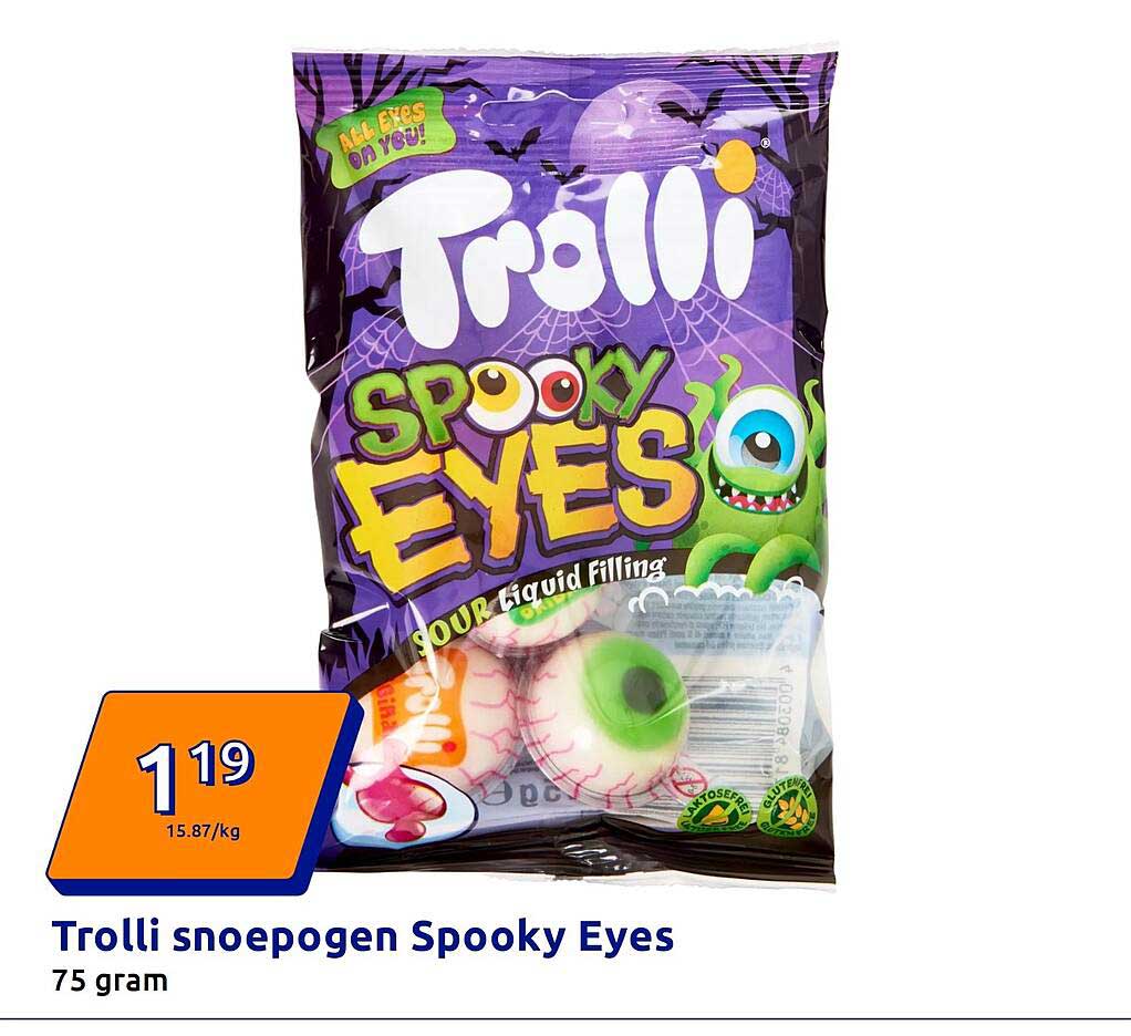 Trolli snoepogen Spooky Eyes