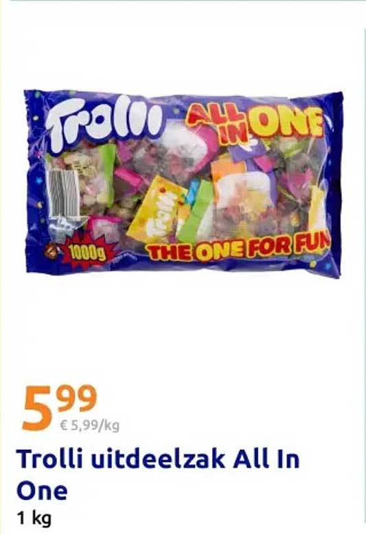 Trolli uitdeelzak All In One
