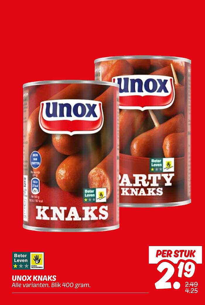 UNOX KNAKS