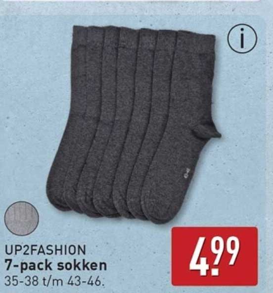UP2FASHION 7-pack sokken