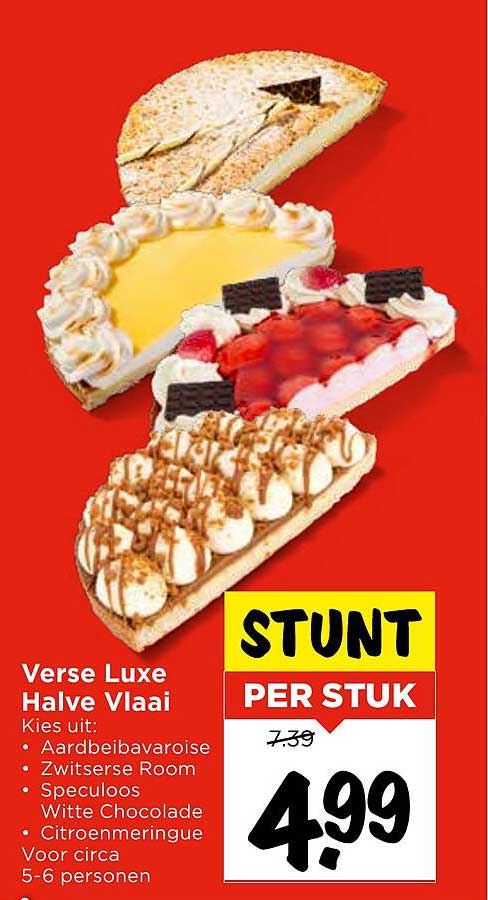Verse Luxe Halve Vlaai