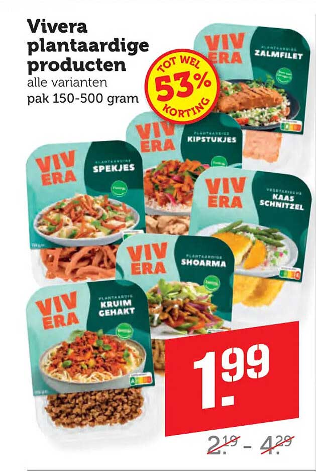 Vivera plantaardige producten