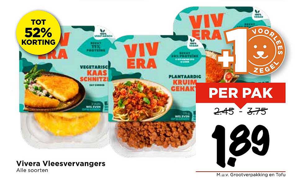 Vivera Vleesvervangers - Alle soorten