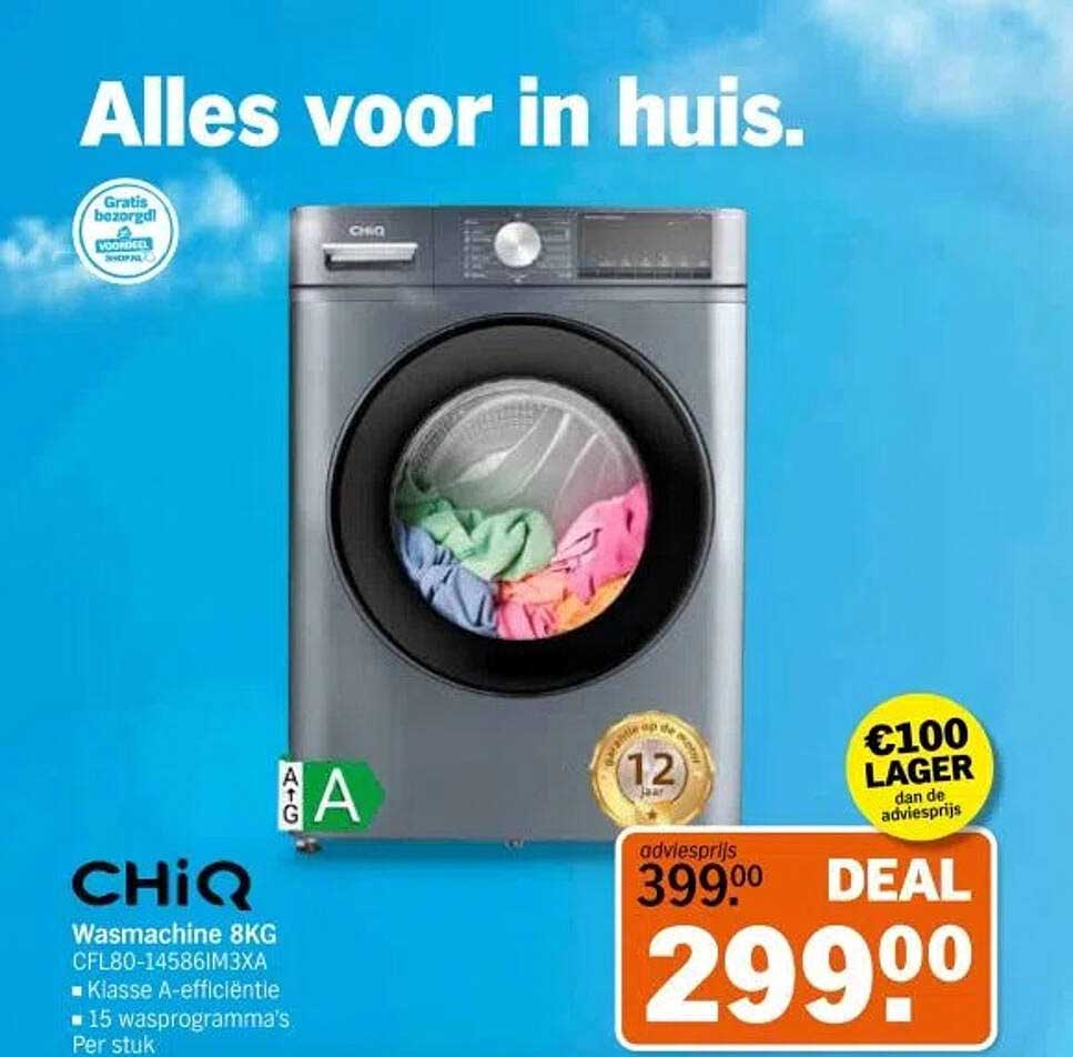 Wasmachine 8KG CFL80-14586IM3XA