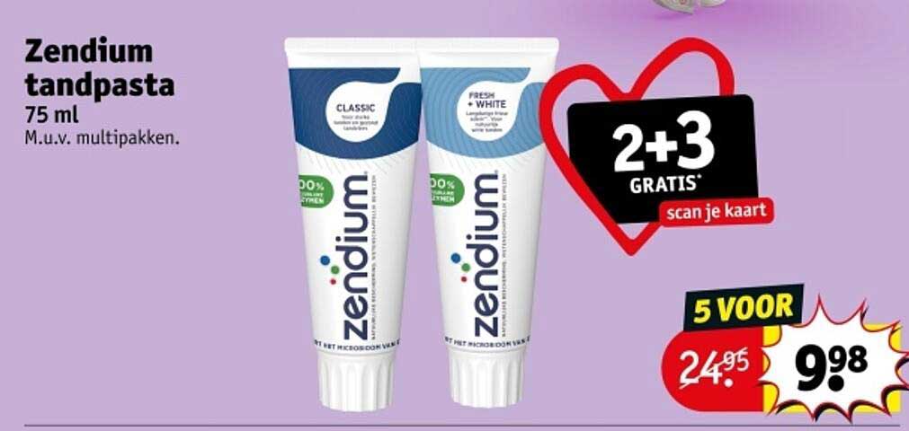 Zendium tandpasta 75 ml