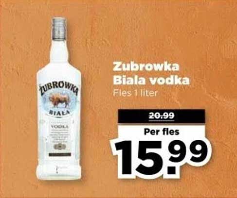 Zubrowka Biala vodka
