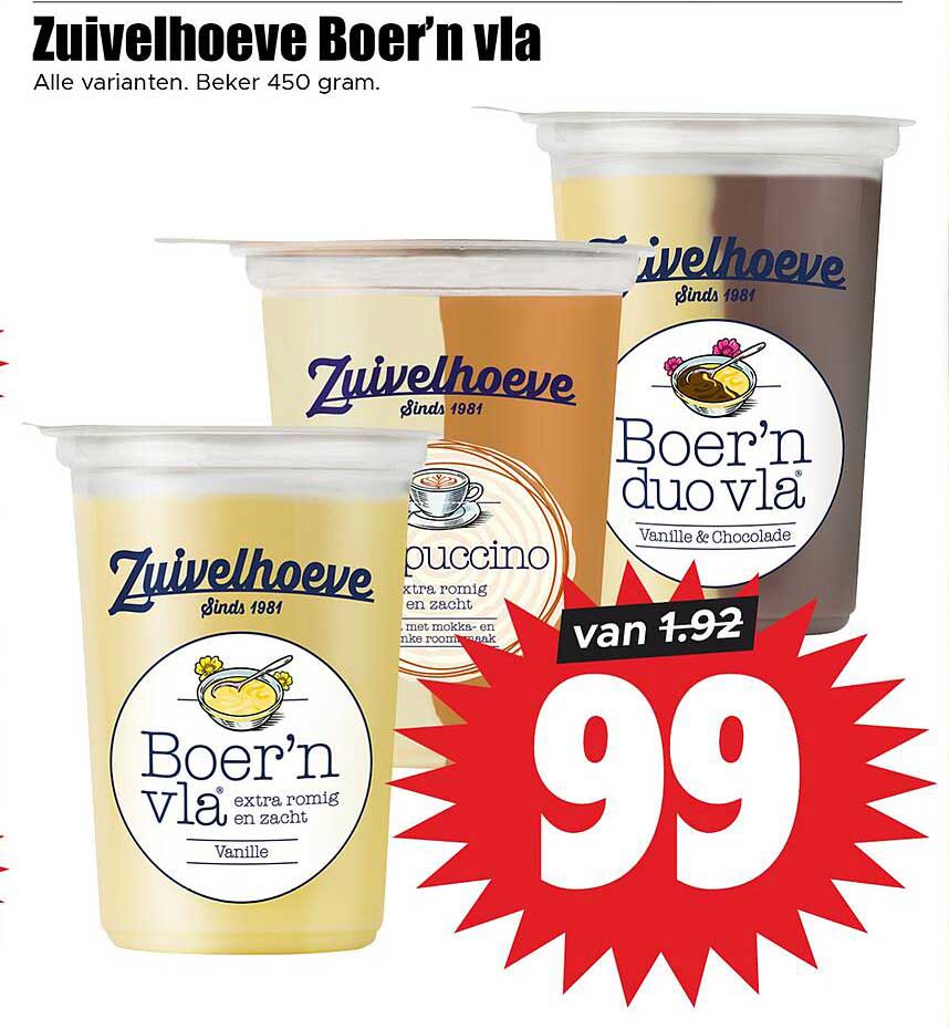 Zuivelhoeve Boer’n Vla