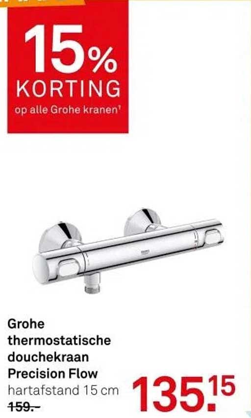Grohe thermostatische douchekraan Precision Flow