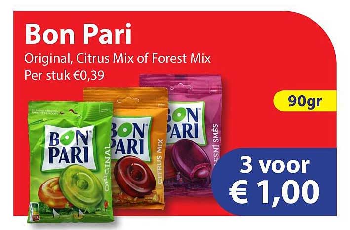 Bon Pari Original, Citrus Mix of Forest Mix