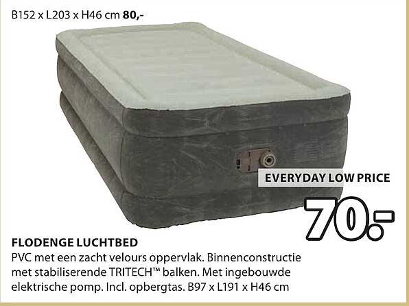 FLODENDE LUCHTBED