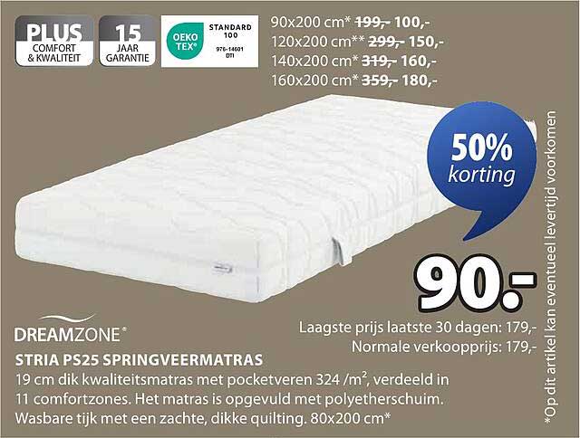 STRIA PS25 SPRINGVEERMATRAS