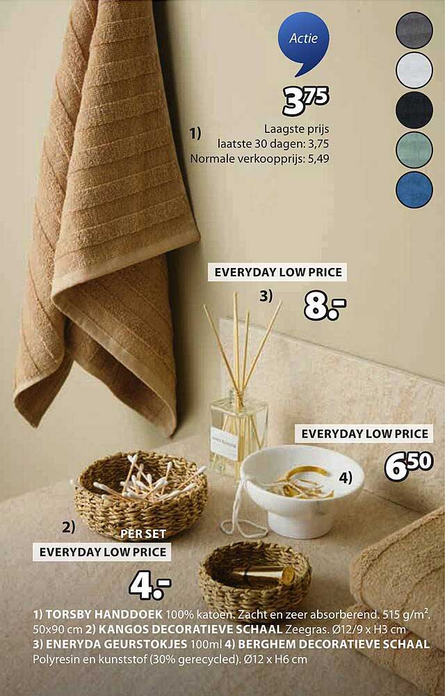 TORSBY HANDDOEK 100% katoen