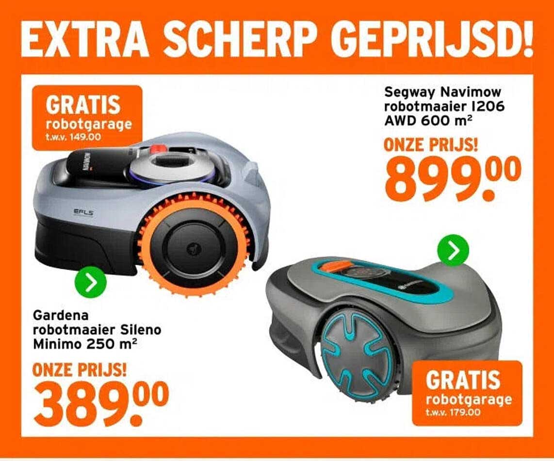 Gardena robotmaaier Sileno Minimo 250 m²