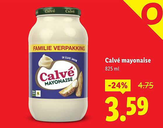 Calvé mayonaise 825 ml