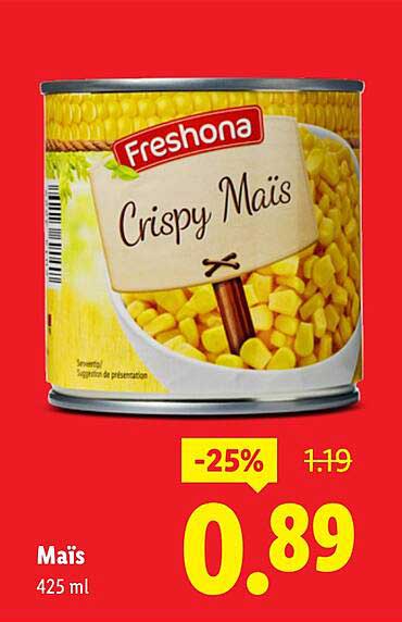 Crispy Maïs