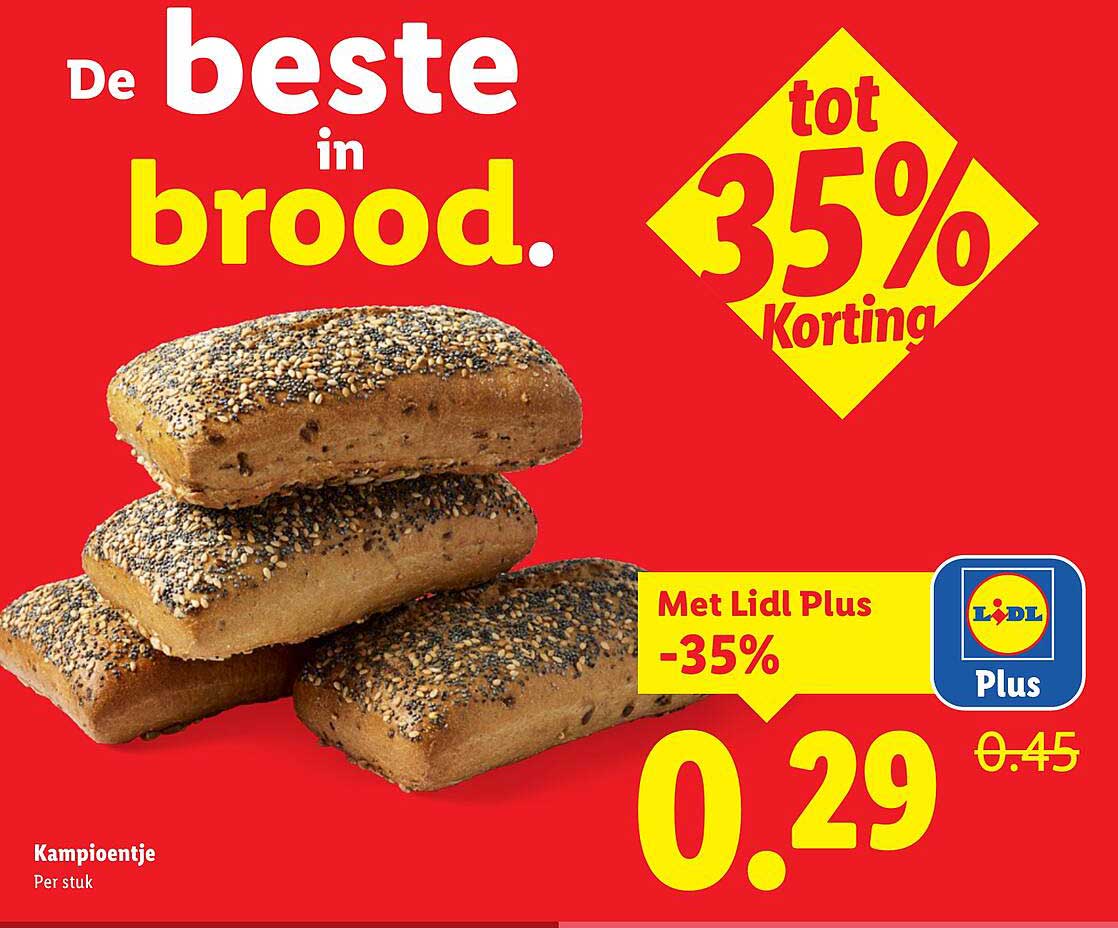 De beste in brood.