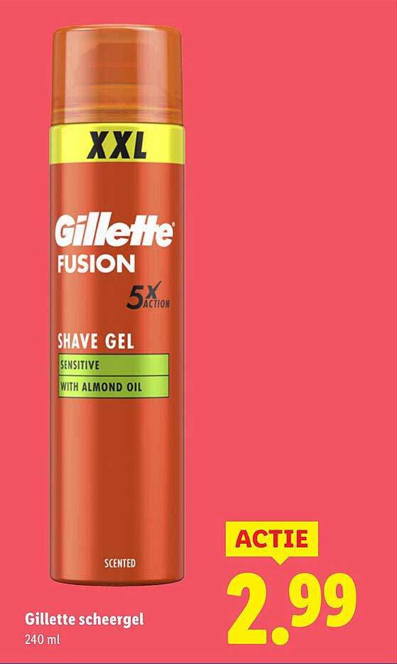 Gillette scheergel 240 ml