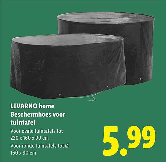 LIVARNO home Beschermhoes voor tuintafel
