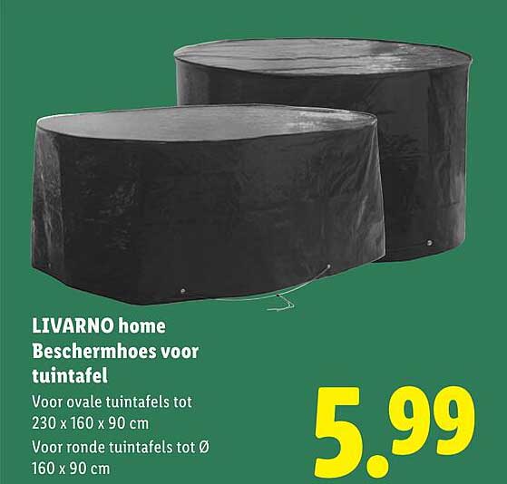 LIVARNO home Beschermhoes voor tuintafel
