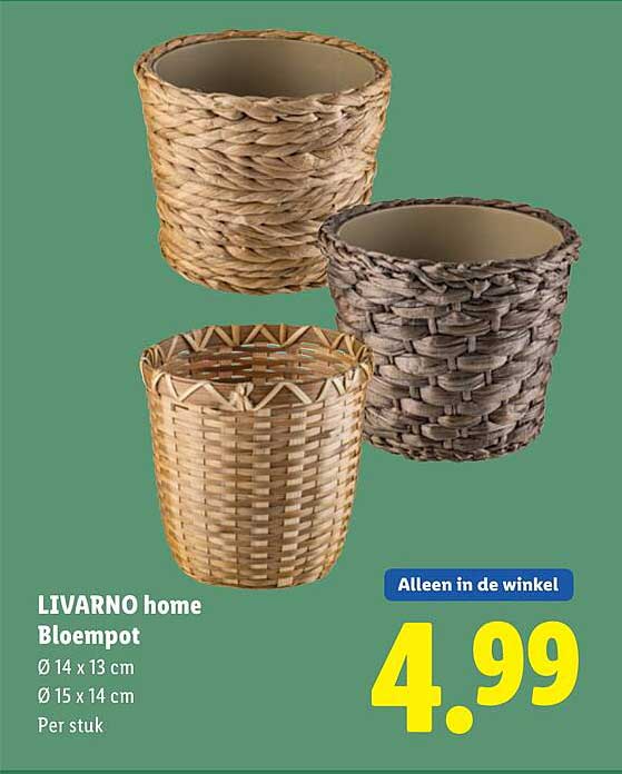 LIVARNO home Bloempot
