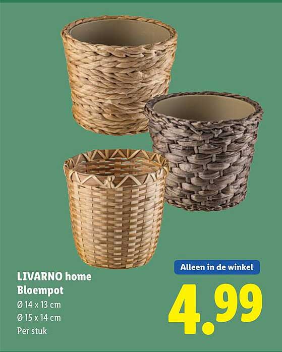 LIVARNO home Bloempot
