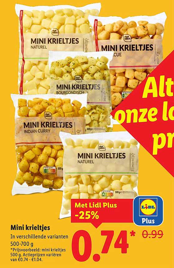 Mini krieltjes