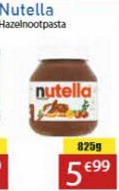 Nutella Hazelnootpasta