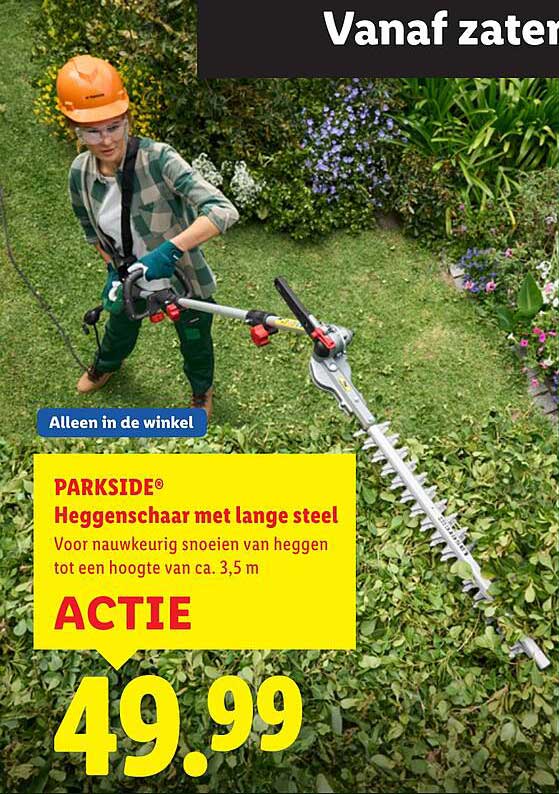 PARKSIDE® Heggenschaar met lange steel