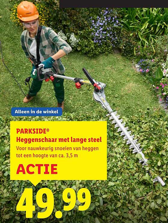 PARKSIDE® Heggenschaar met lange steel