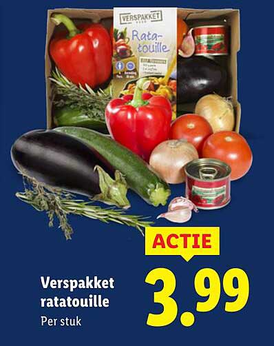 Verspakket ratatouille